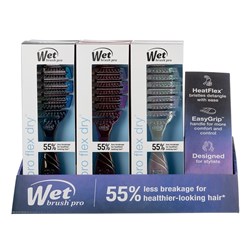 WetBrush Pro Holographic Flex Dry Display