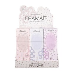 Framar Detangler Display 9pc Country Charm