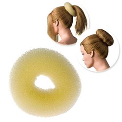 Dress Me Up Hair Donut Blonde Medium Regular
