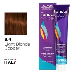 Fanola Color Hair Colour 8.4 Light Blonde Copper