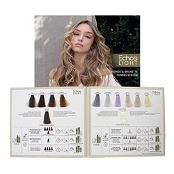 Echos Color Vegan Light Toning Gloss Hair Colour Chart