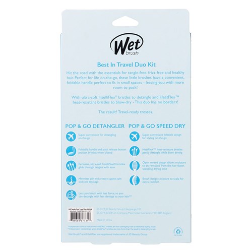 WetBrush Best In Travel Duo Kit