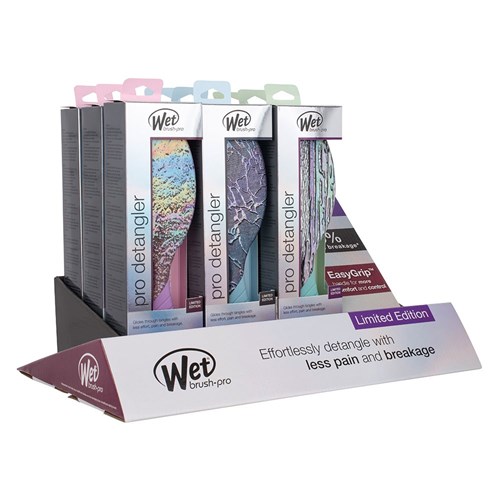 WetBrush Pro Super Slick Detangler Display 9pc