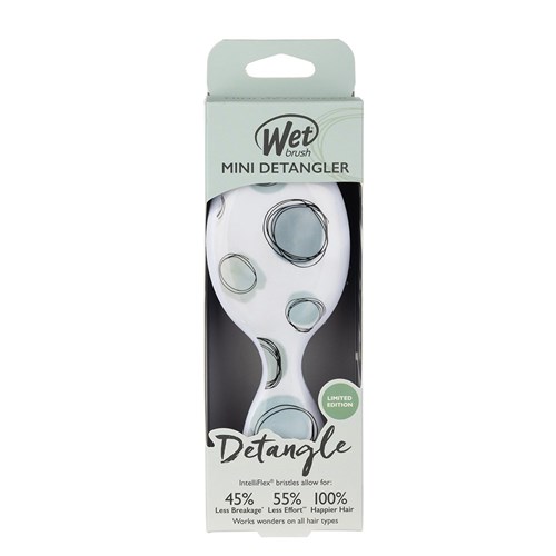 WetBrush Watercolour Motif Mini Detangler Teal