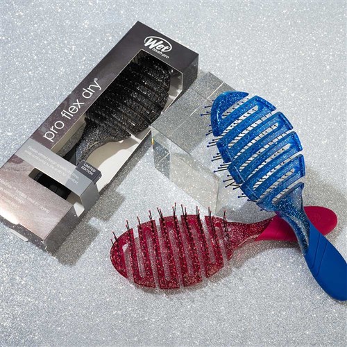 WetBrush Pro Mineral Sparkle Flex Dry Charcoal