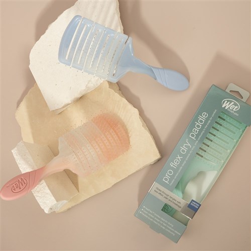 WetBrush Pro Hydro Tie Dye Flex Dry Paddle Blue