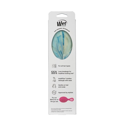 WetBrush Marble Matte Detangler Green