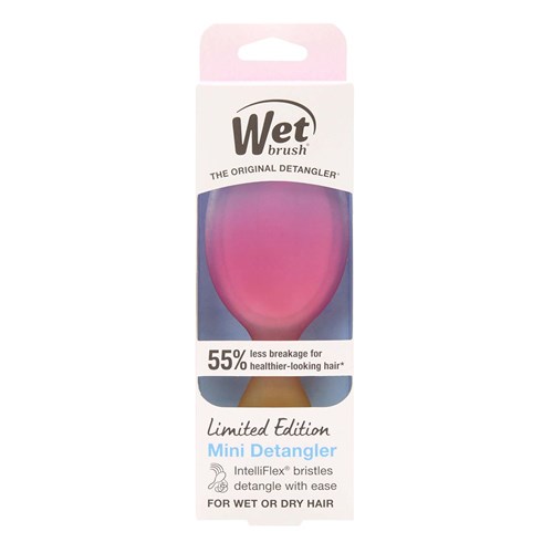 WetBrush Electric Sky Mini Detangler Pink