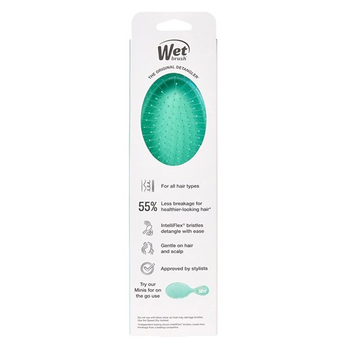WetBrush Prismatic Glow Detangler Green