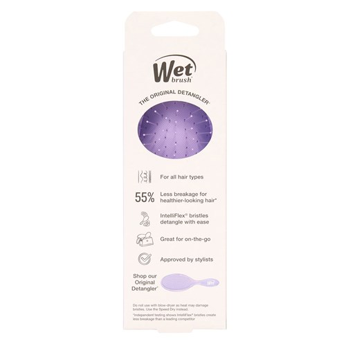 WetBrush Prismatic Glow Mini Detangler Purple