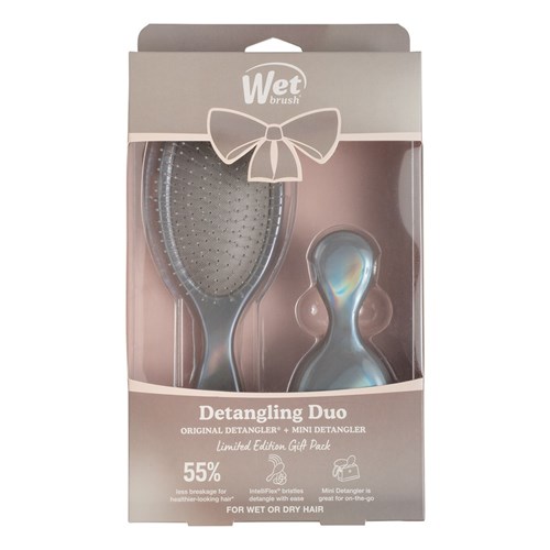 WetBrush Holographic Detangler Kit Chrome