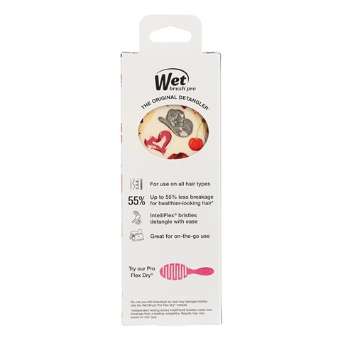WetBrush Pro Rodeo Rebel Mini Detangler Lucky Charm