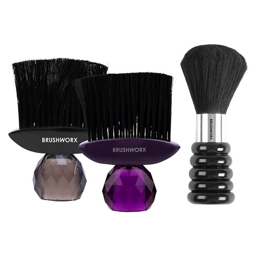 Brushworx Spiral Neck Brush Black