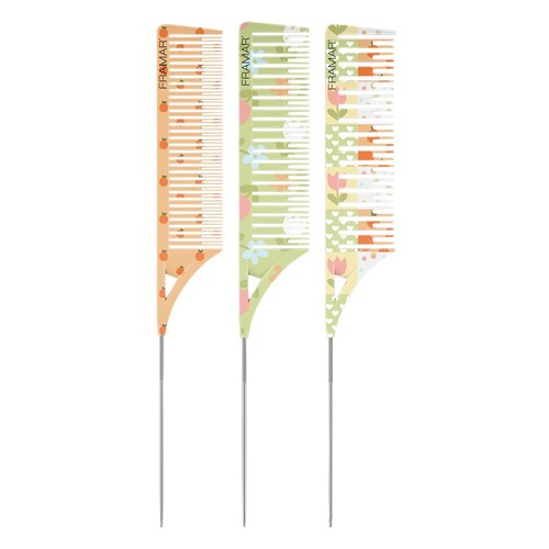 Framar Dreamweaver Highlighting Tail Combs 3pk Quilted