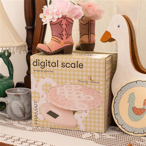 Framar Digital Scale Country Charm