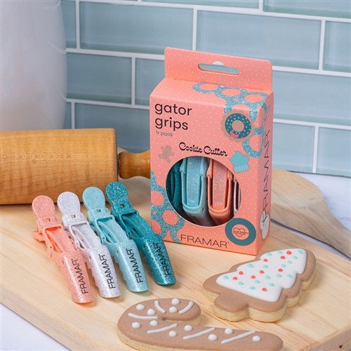 Framar Gator Grip Clips 4pk Cookie Cutter