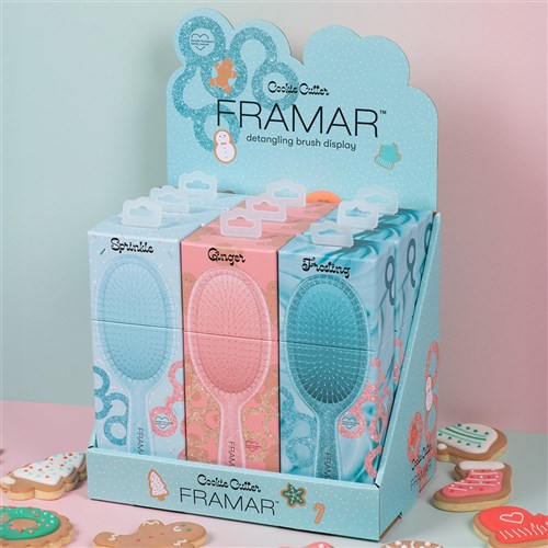 Framar Detangler Display 9pc Cookie Cutter