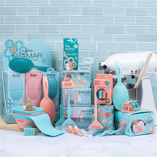 Framar Detangler Display 9pc Cookie Cutter