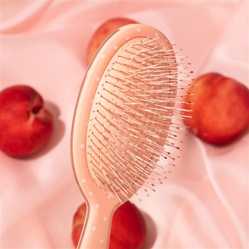 Framar Detangle Hair Brush Peach Please Dottie