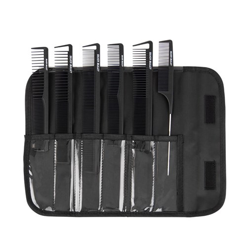 Silver Bullet Carbon Comb Set 6pc