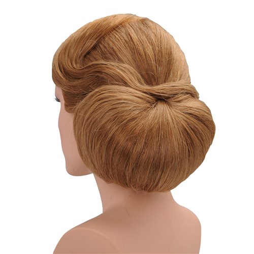 Dress Me Up Brown Oblong Hair Bun Roll 