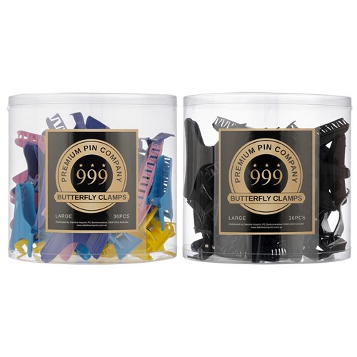 Premium Pin Company 999 Large Coloured Butterfly Clamps - 102