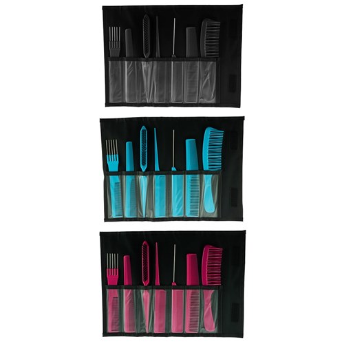 Salon Smart Folding Comb Set Black