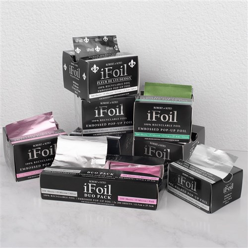 Robert de Soto iFoil Embossed Pop Up 13 Micron Wide Silver