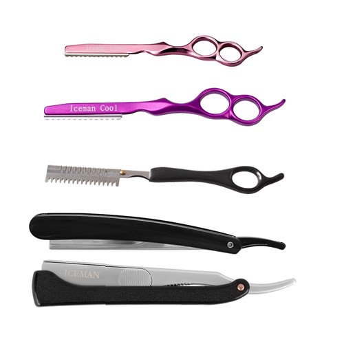 Iceman Black Plastic Razor