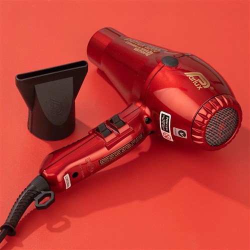 Parlux 3200 Ionic Ceramic Compact Hair Dryer Red