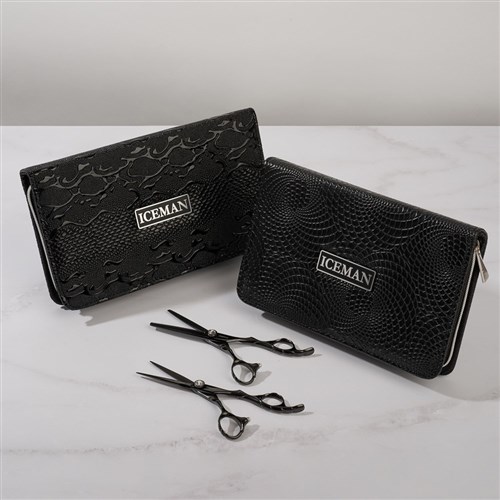 Iceman Hairdressing Scissors Pouch Crocodile