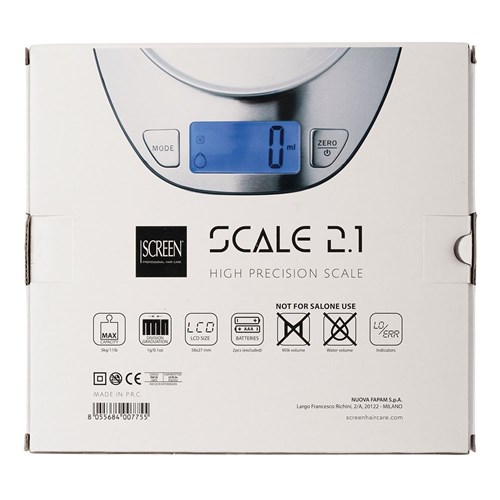 Screen High Precision 2.1 Scale Silver