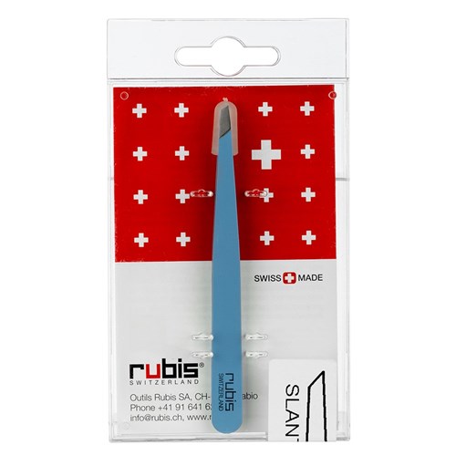 Rubis Slant Tweezer Dark Smoky Blue