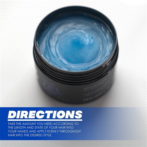 L3VEL3 Cream Hair Gel 250mL