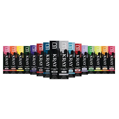 L3VEL3 Kray Semi Permanent Hair Colour Yellow