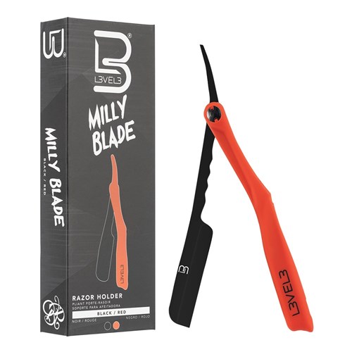 L3VL3 Milly Blade Razor Holder Red