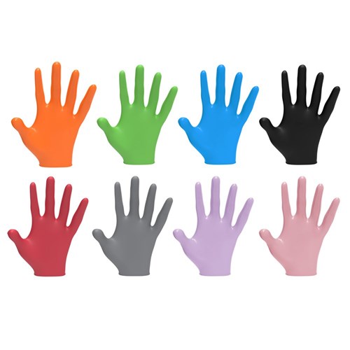 L3VEL3 Nitrile Gloves Red Extra Large 100pk