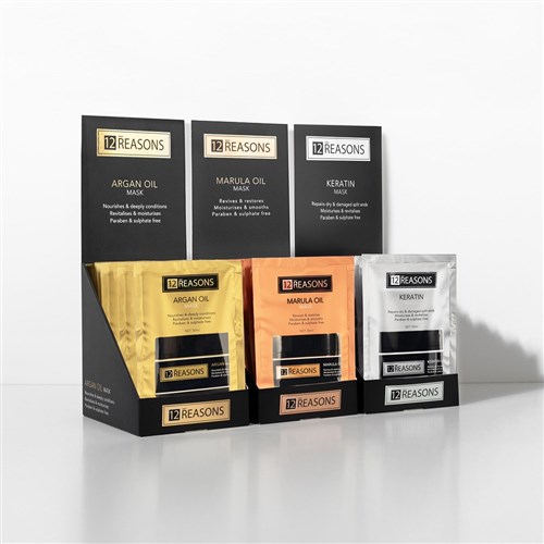 12Reasons Argan Oil Hair Treatment 12pc Display