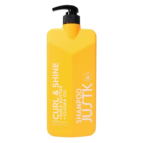 JustK Curl and Shine Shampoo 1L