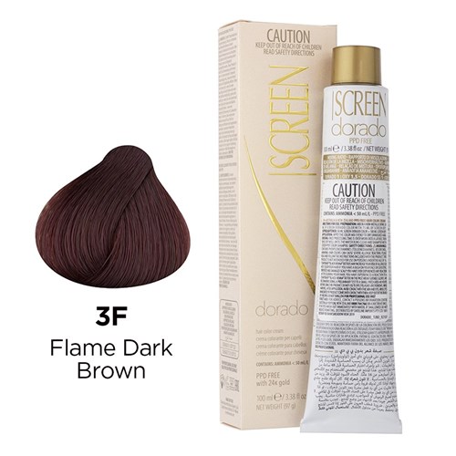Screen Dorado Colour 3F Flame Dark Brown