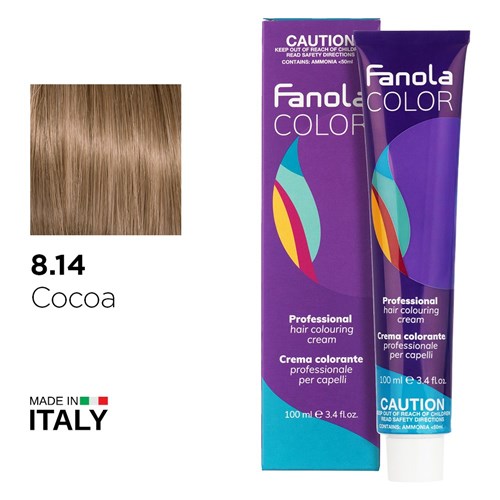 Fanola Color Hair Colour 8.14 Cocoa