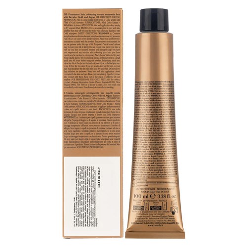 Fanola Oro Therapy Color Keratin Hair Colour 1.0 Black