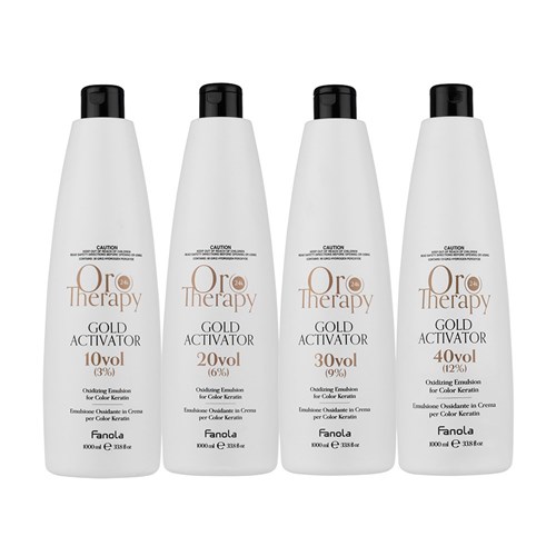 Fanola Oro Therapy Gold Activator 20 Volume 1L