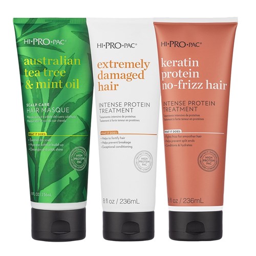 Hi Pro Pac Extremely Damaged Hair Intense Protein Hair Treatment 237ml