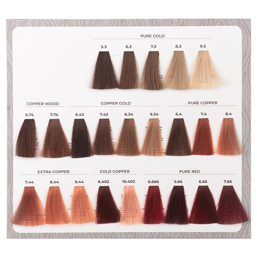 Echos Color Vegan Hair Colour 7.4 Medium Blonde Copper