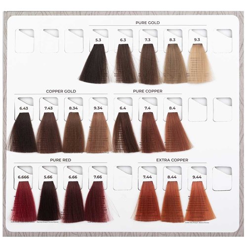 Echos Color Vegan Hair Colour 5.66 Light Chestnut Red Intense