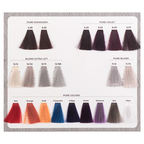 Echos Color Vegan Hair Colour 5.22 Light Chestnut Intense Violet