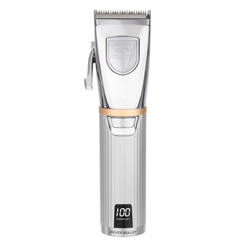 Silver Bullet Grenadier Metal Hair Clipper Silver