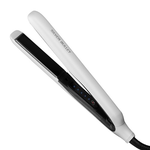 Silver Bullet Titanium 230 Supernova Hair Straightener White Star