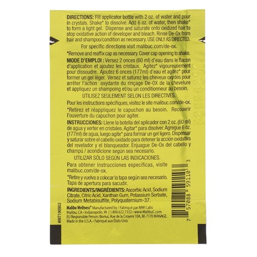 Malibu C De-Ox Sachet